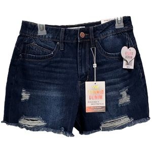 YMI Blue High Rise Shorts size 11/30